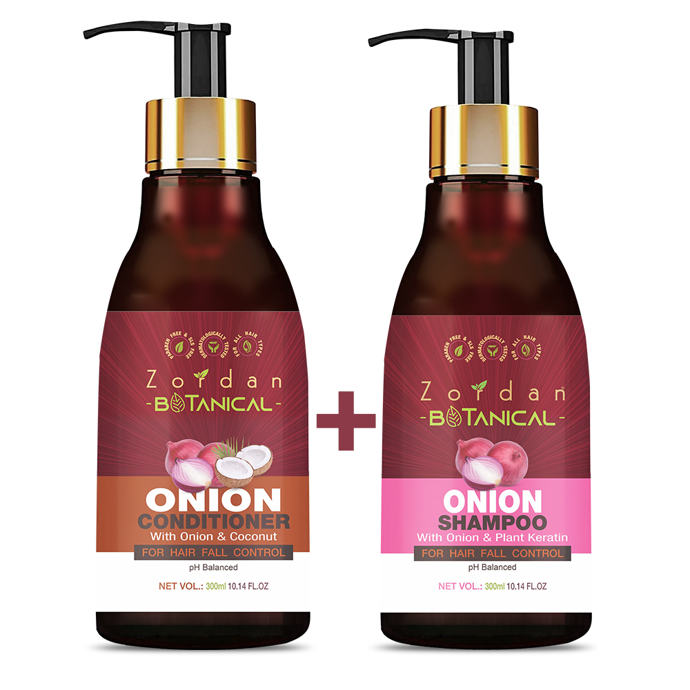 Onion Shampoo and Onion Conditioner Combo
